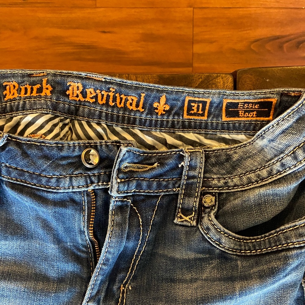 Rick Revival boot cut jeans